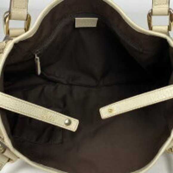 Gucci GG beige Bag Abbey white Tote canvas - Picture 7 of 7